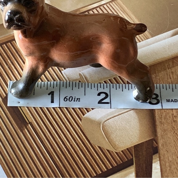 Vintage Ceramic BOXER DOG Figurine - Picture 9 of 10